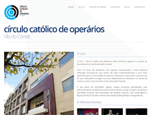 Tablet Screenshot of ccoviladoconde.com